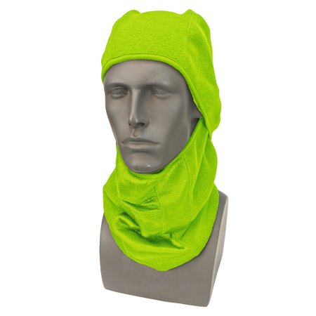 Radians Cooling Hinged Fleece Balaclava - Hi Vis Green RWL25HVG